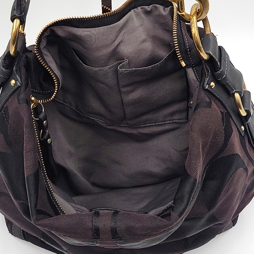 Coach Canvas Monogram Tote Bag - Picture 12 of 15
